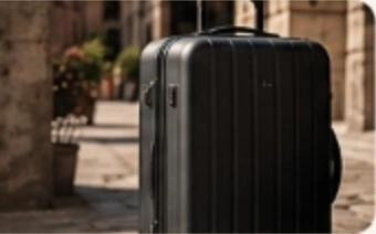 Luggage on Naples street